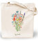 Loxato Stoffbeutel Bedruckt - Stofftasche - Baumwolltasche Bedruckt 100% B35 x H42 x T8 cm - Tragetasche Canvas-Stoff 220 g/m2 - Jutebeutel - Einkaufstasche Lange Henkel 70cm - Einkaufsbeutel