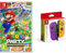 Mario Party Superstars (Nintendo Switch) + Paire de Manettes Joy-Con Gauche Violet Néon/Droite Orange Néon