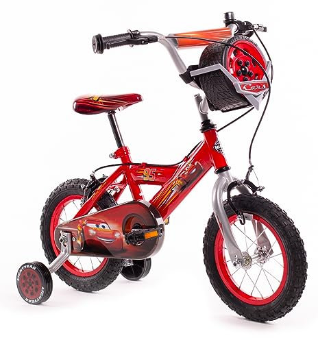 Huffy Unisex Kinder Disney Cars 12, Rot, Klein