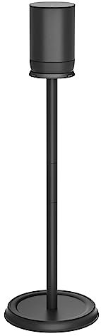 Yibracki Heavy Duty Floor Speaker Stand for Sonos Move, Move 2 - Aluminium, Black