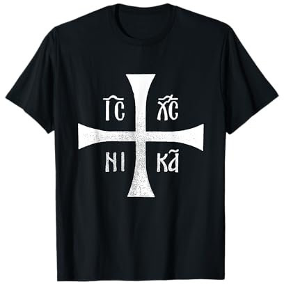 ICXC NIKA Symbole Chrétien Orthodoxe Konstantinato T-Shirt