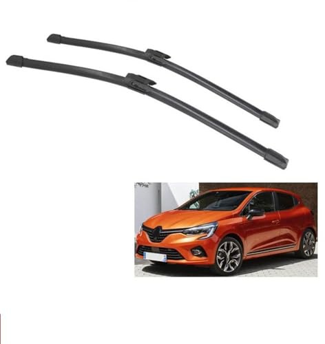 Escobillas de limpiaparabrisas Para Renault Clio Lutecia 5 V BF 2020 2021 2022 2023 Limpiaparabrisas Delanteros De Coche Ventana Parabrisas Cepillos Cortador De Limpieza