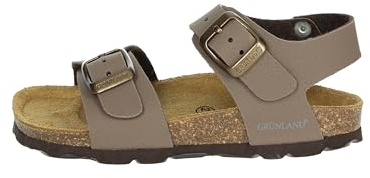 Grunland LUCE SB0901 Blaue Kindersandale mit Birkenschnallen