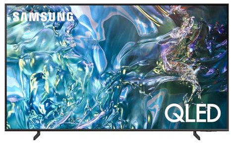 Samsung QLED 4K Q60D 43 Zoll Fernseher (QE43Q60D, 2024 Modell), Quantum-Dot-Technologie, Quantum HDR, AirSlim Design - Smart TV [2024]
