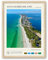 HesenDot Wandkunst, Motiv: Anna Maria Island, natürliches Eichenholz, 30,5 x 40,6 cm, Florida-Meereslandschaft, klassisches, urbanes Wahrzeichen, Wanddekoration für Wohnzimmer, Schlafzimmer, Büro,