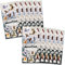 Avatar: The Last Airbender Partygeschenke für Jungen und Mädchen, Avatar-Aufkleberbögen für Kindergeburtstag, Partyzubehör, Avatar Aang Partyzubehör, 12 Stück
