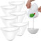 6er Set Nussmilchbeutel Bio waschbar Wiederverwendbare Feinsieb-Lebensmittel Siebbeutel Schalenförmige Nussmilchbeutel Aus für Käse Marmelade Nussmilch Suppe Obstsaft Joghurt Tofu Butter
