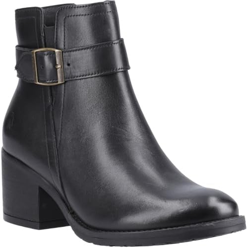 Hush Puppies Hensley Buckle Boot Black UK 5 BlackUK 5Black Boots (53557) Women's/Ladies