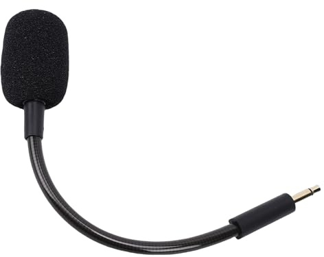 Bewinner Ersatzmikrofon für Kraken V3 USB-Gaming-Headset, Klarer Klang, Geräuschunterdrückendes 3,5-mm-Boom-Mikrofon, Plug & Play, Verbesserter Bass