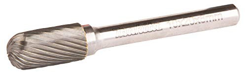 Makita B-52744 Fresa Esférica 10x20 mm Ø6 mm (3/8x3/4 Ø1/2) Un Solo Diente