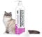 HYPONIC Hypoallergenes Shampoo, geruchsneutral für alle Katzen | Kein Conditioner erforderlich | Sulfat- und parabenfreie (parfümfrei 300ml)