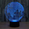 HPBN8 Ltd 3D Erde Illusions Lampen Tolle 7 Farbwechsel Acryl berühren Tabelle Schreibtisch-Nachtlicht mit USB-Kabel für Kinder Schlafzimmer Geburtstagsgeschenke Geschenk