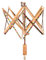 KnitPro Aufziehen und kleckereien Zubehör Signature Swift Knäuel Winder, Mehrfarbig, Holz, 30 x 35 x 30 cm, KP35001