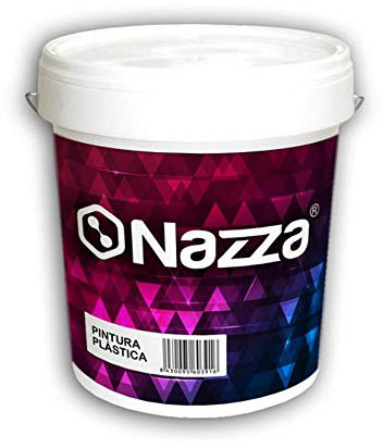 Nazza Pintura Plástica Interior para Paredes y Techos Alta cubrición con la mejor relación calidad-precio | Acabado Mate | Envase de 15 Litros