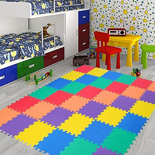 20pc Kids Living Rooms Children Baby Play Mat Interlocking Jigsaw Puzzle Floor Tiles