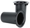 Tubos de Puerto de Altavoz para Potenciador de Graves, Reemplazo de Aire de Subwoofer y Piezas de Bricolaje 71 mm x 102 mm, Paquete de 2 (Negro)