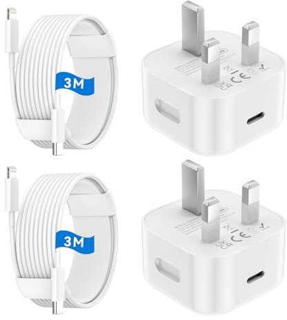 iPhone 14 13 12 11 Fast Charger,3M Long Fast Charging Lightning Cable with 20W USB C Charge Plug Block for iPhone 14/14 Pro Max/13/13 Pro Max/12/12 Pro Max/11/11Pro/XS/Max/XR/X,iPad