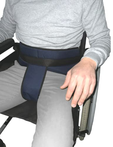 Gar Medical Ceinture pour Fauteuil Roulant XXL, Zone Abdominale et Bassin Extra Large, Haute Protection Anti-Chutes, Taille Unique 300 cm réglable