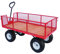 LiftMate Heavy Duty Garden Trolley with Folding Sides & Standard Plywood Deck, 350kg Capacity, Large & Lightweight Cart, Garden Trolley on Wheels Heavy Duty