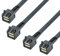 10Gtek 庐 12G Internal Mini SAS HD SFF-8643 zu SFF-8643 Kabel, with Sideband, 100-Ohm, 0.45-Meter(1.48-ft)