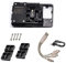 Aiuphing Soporte movil para BMW GS, Soporte GPS Moto Accesorios para Motocicleta, con Doble USB para BMW R1200GS LC&Adventure S1000XR/RS F700GS/800GS R1200RS R1200ADV