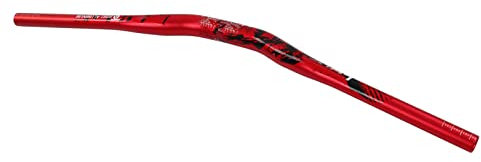 Alomejor 31,8 mm Mountainbike-Lenker, Aluminiumlegierung Mountainbike Fahrrad Lenker extra lang 720 mm Rot