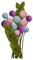 your castle Blumenstrauß aus 12 handgearbeiteten künstliche Filzblumen & 2 Ästen, fairer Handel, nachhaltige Filz Deko, realistische Kunstblumen, Filz-Floristik, Stoffblumen, Filzblumen-Set, Kaya