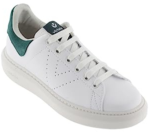 victoria Low-Top Madrid Metallic-Leder-Effekt & Spaltlederteile & Glitter-Ferse 1258257 für Damen