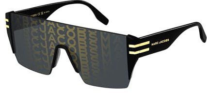 Marc Jacobs MARC 712/S BLACK/GREY GOLD LOGO 99/1/145 Herrenbrillen Sonnenbrillen