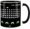 Purely Home Arcade Space Game Mug - Vintage Video Games/Hobbies - Black Ceramic Tea/Coffee Gift Cup
