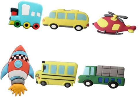 Alipis 6St Tafel-Magnetverschluss whiteboard Magnete Kalender magnetisch Tafel für Kinder Cartoon Kühlschrankmagnet Magnetaufkleber für Auto magnetischer Aufkleber Wagen Knopf