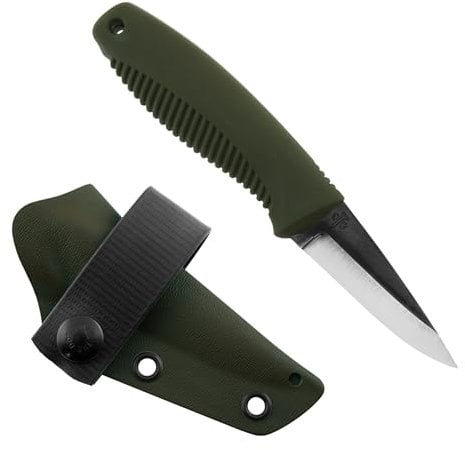 Peltonen Knives PELTONEN M23 RANGER CUB MIT KYDEX-SCHEIDE (OUTDOOR-MESSER) (Jägergrün)