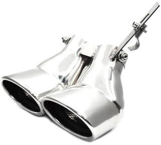 TZIUSFAC Passend für für W203 alte C-Klasse C200 Endrohr Auspuffrohr Edelstahl Enddüse