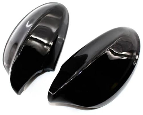 TGVSELPJ Spiegelschutz Auto-Rückspiegel Für BMW Für 1er-Serie Für E87 2004 2005 2006 Abdeckkappe Rückspiegel-Alternativen(Nero)