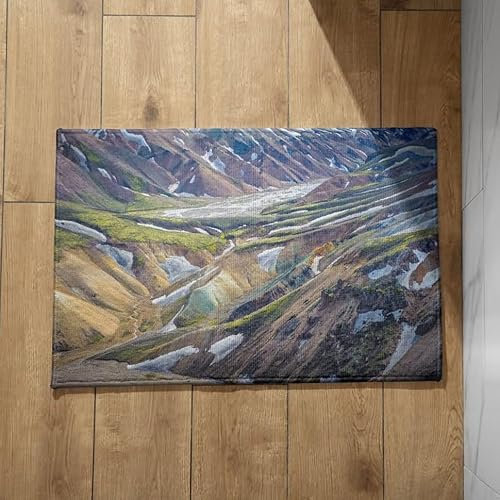 CEVAN Zerbino da Esterno Offerta Zerbini Personalizzati da Esterno Paesaggio Naturale Zerbino Ingresso Interno Personalizzabile Tappeto Antiscivolo Doccia Rettangolare 40x60cm