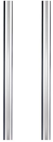 BALUGAEA HSS Hobelmesser 82 mm x 5,5mm Wendemesser 2 Stück Hobelmesser Set für Elektrohobel Holz Ersatzmesser Wendeklingen für Hobel, Handhobel Holzbearbeitungsmaschinen