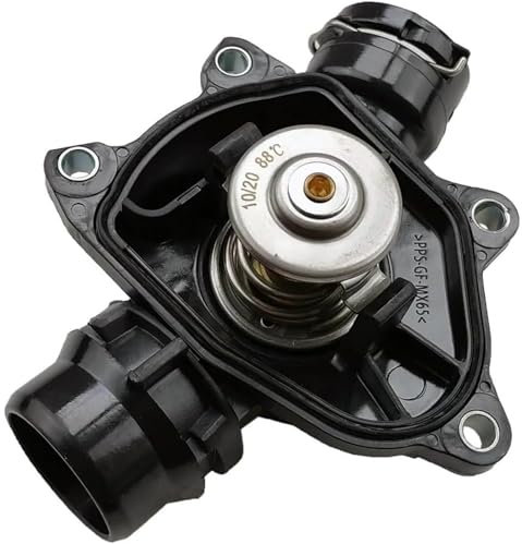 Termostato de refrigerante del Motor for BMW, Serie 5, Serie 7, E38, E39, E46, 530d, M57D30, 730d, X5, E53, 11512354056, 093171547 Carcasa del termostato del refrigerante