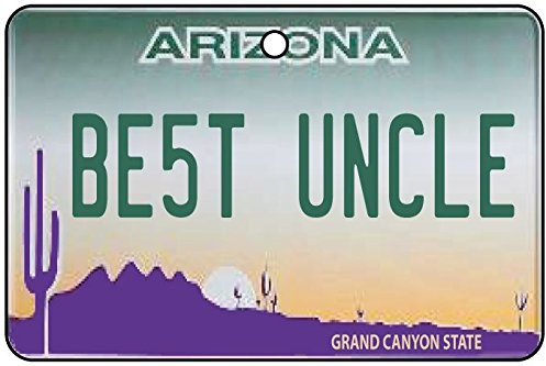 Arizona - Best Uncle Nummernschild Auto Lufterfrischer