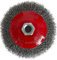 Vago-Tools Lot de 12 brosses rondes métalliques 125 mm M14 ondulées pour Flex et meuleuse d'angle