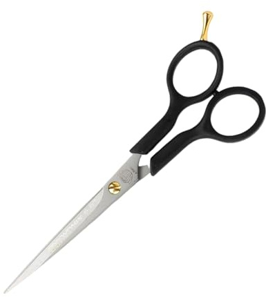 Kiepe 2312 Ergonomix Professionelle Haarschere 6 Zoll – Ergonomische Schneideschere aus Edelstahl mit abnehmbarem Fingerhaken, Made in Italy für Salon & Zuhause