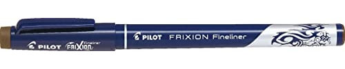 Pilot 4902505560590 FriXion Radierbarer Fineliner braun PK12 :: (Büro & Schreibwaren > Stifte & Schreiben)