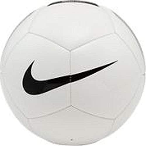 Nike Unisex-Adult Pitch Team Soccer Ball SC3992 white/black 5