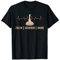 Stockschießen Eisstock Stocksport Herzschlag T-Shirt