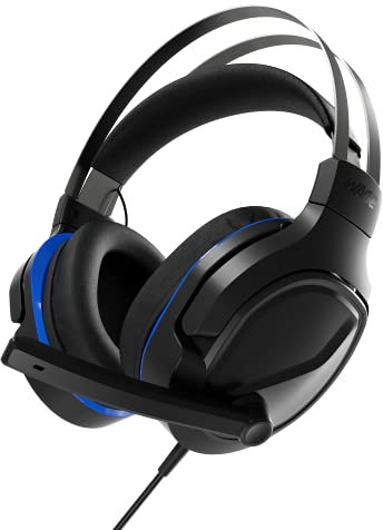 Wage Pro Universal Wired Gaming Headset - Black/Blue