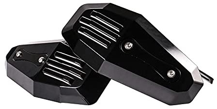 APEBAZY Motorrad Handschutz Universal Handschützer Motocross Handprotektoren Lenker Handschützer für Dirt Bike, Motorrad, MX Racing, ATV Schwarz