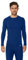 DANISH ENDURANCE Merino Langarm Shirt Herren, Thermounterwäsche Herren, Funktionsshirt, Marineblau, XL