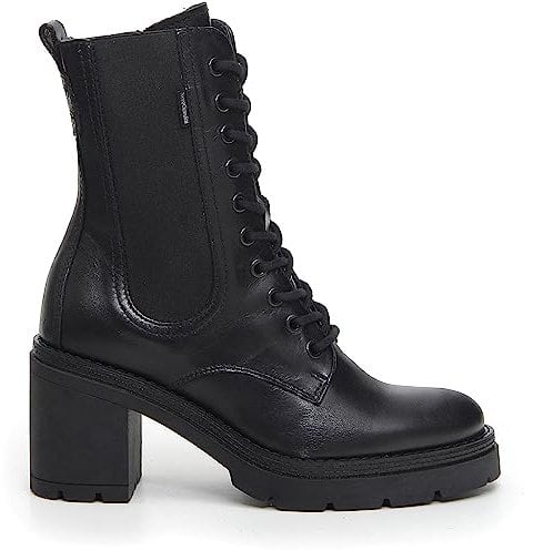 NeroGiardini I309164D Anfibi Donna in Pelle - Nero 37 EU