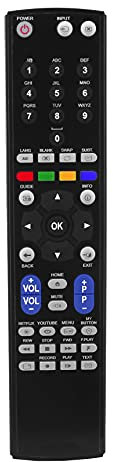 RM-Series Replacement Remote Control for JVC LT-65VA6955 LED-Fernseher 65 Zoll, 4K Ultra HD, Google TV, Smart-TV, Android TV