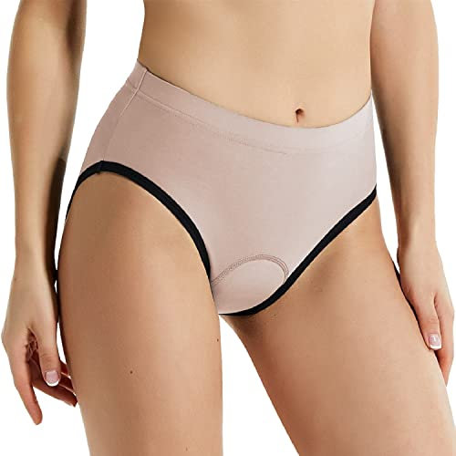 baleaf Culotte de Vélo Rembourrée Femme Cuissard Cycliste Short Vélo Femme Rembourré sousvêtements de Cycliste Padded 4D Gel VTT L'équitation Rose XXL
