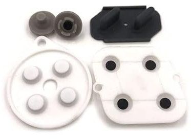 VKMKV 10 Sets Ersatz-Controller-Gamepad Leitfähige Gummipads for SNES-Zubehör